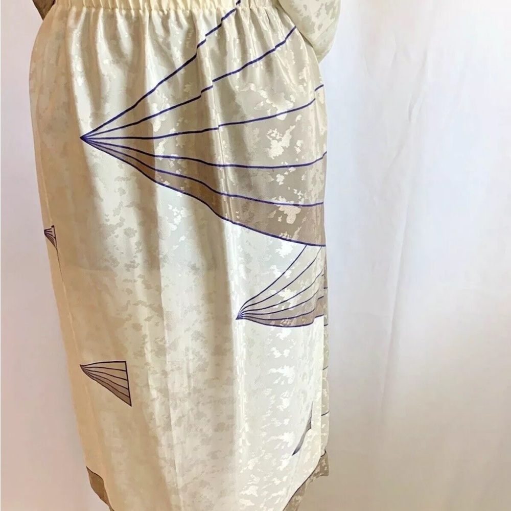 Vintage 1980s Hal Ferman Skirt Top Set - size Medium - Picture 3 of 6
